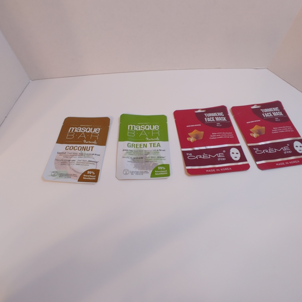 4 Pack of Sheet Masks